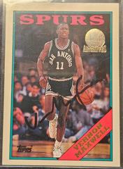Vernon Maxwell [Gold, Autograph] #107 Basketball Cards 1992 Topps Archives Prices