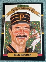 Rick Rhoden [Diamond Kings] Baseball Cards 1987 Donruss Prices