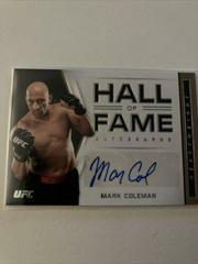 Mark Coleman Ufc Cards 2021 Panini Chronicles UFC Hall of Fame Autographs Prices