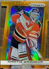 Martin Brodeur [Orange Die Cut Prizm] #46 Hockey Cards 2013 Panini Prizm Prices