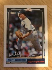 Scott Kamieniecki #96 Baseball Cards 1992 Topps '91 M.L. Debut Prices