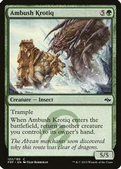 Ambush Krotiq [Foil] Magic Fate Reforged Prices