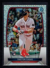 Triston Casas [Mega Box Mojo Refractor] #2 Baseball Cards 2023 Bowman Prices