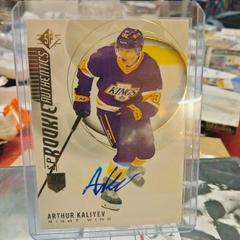 Arthur Kaliyev [Signature] Hockey Cards 2020 SP Prices