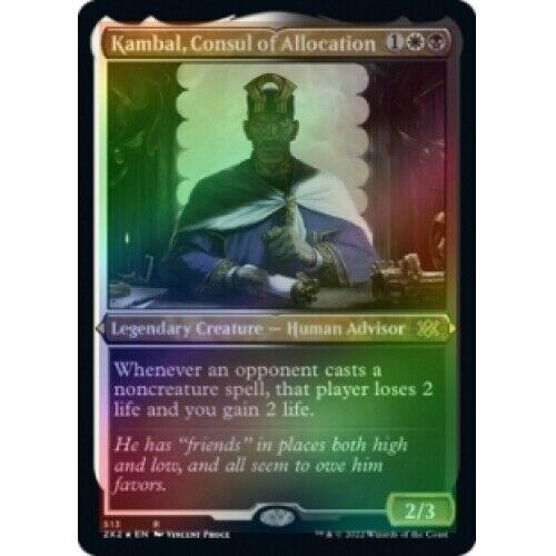 Kambal, Consul of Allocation [Foil Etched] Prices Magic Double