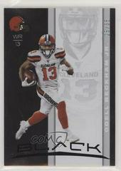 Odell Beckham Jr. [Silver] #2 Football Cards 2019 Panini Black Prices