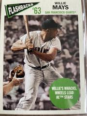 Willie Mays #BF-WM Baseball Cards 2012 Topps Heritage Baseball Flashbacks Prices