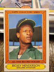 Rickey Henderson #17 Baseball Cards 1985 Topps Traded Tiffany Prices