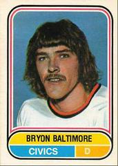 Bryon Baltimore Hockey Cards 1975 O-Pee-Chee WHA Prices