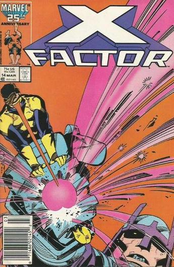X-Factor [Newsstand] #14 (1987) Cover Art