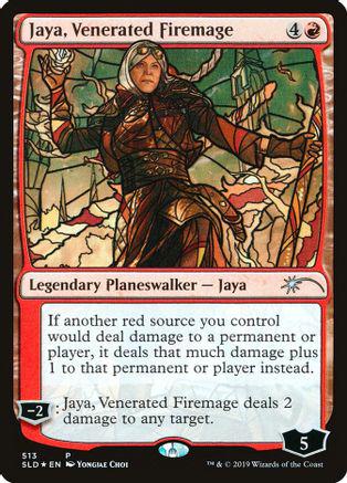 Jaya, Venerated Firemage #513 Magic Secret Lair Drop