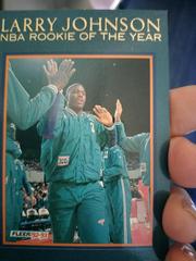 Larry Johnson #11 Basketball Cards 1992 Fleer Larry Johnson Prices