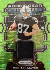 Michael Mayer [Green] #RG-MM Football Cards 2023 Panini Prizm Rookie Gear Prices