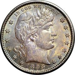 1893 S Coins Barber Quarter Prices