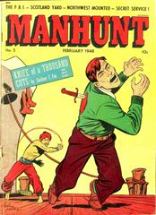 Manhunt #5 (1948) Comic Books Manhunt Prices