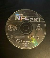 Disc Face | NFL 2K1 [Not For Resale] Sega Dreamcast