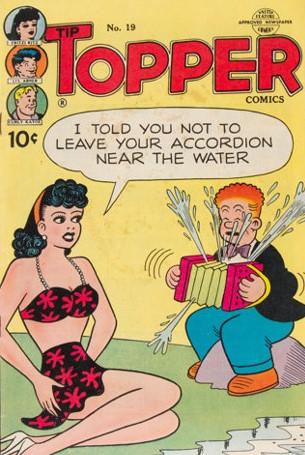 Tip Topper Comics #19 (1952) Comic Books Tip Topper Comics