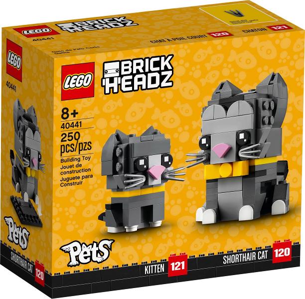 Shorthair Cat & Kitten #40441 LEGO BrickHeadz