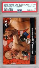 Georges St Pierre [Red] Ufc Cards 2013 Topps UFC Bloodlines Prices