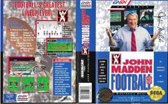Full Insert Artwork  | John Madden Football '93 [Limited Edition] Sega Genesis