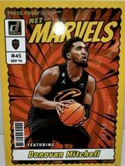 Donovan Mitchell [Gold] #15 Basketball Cards 2023 Panini Donruss Net Marvels Prices