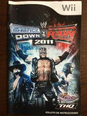 Folleto De Instrucciones | WWE Smackdown Vs. Raw 2011 [En Espanol] Wii