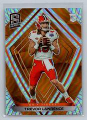 Trevor Lawrence [Silver] Football Cards 2021 Panini Chronicles Draft Picks Spectra Prices