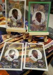Lamar Jackson [Green] #KC-3 Football Cards 2021 Panini Illusions King of Cards Prices
