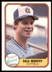 Dale Murphy Baseball Cards 1981 Fleer Prices