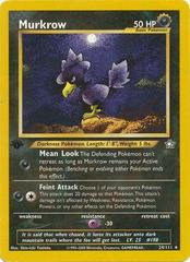 Murkrow [1st Edition] #24 Prices | Pokemon Neo Genesis | Pokemon Cards