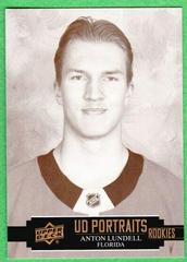Anton Lundell #P-74 Hockey Cards 2021 Upper Deck UD Portraits Prices