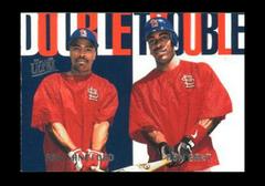 Ron Gant / Ray Lankford Baseball Cards 1997 Ultra Double Trouble Prices