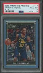 Darius Garland [Blue] #117 Basketball Cards 2019 Panini One and One Prices