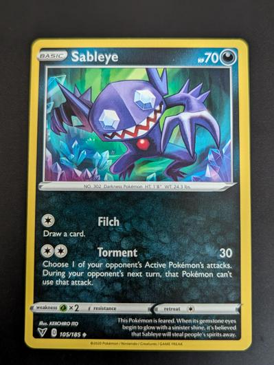 Sableye #105 photo