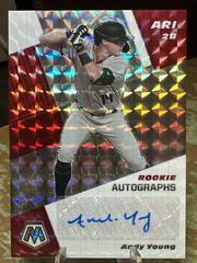 Andy Young Baseball Cards 2021 Panini Mosaic Rookie Autographs Prices