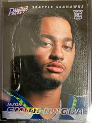 Jaxon Smith Njigba #RP-7 Football Cards 2023 Panini Prestige Rookie Portraits Prices