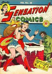 Sensation Comics #38 (1945) Comic Books Sensation Comics Prices