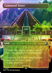 Command Tower [Borderless Foil] #26 Magic Jurassic World Prices