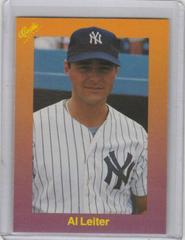 Al Leiter Baseball Cards 1989 Classic Travel Update I Prices