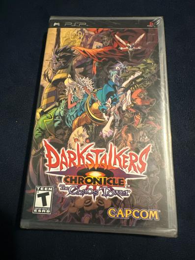 Darkstalkers Chronicle The Chaos Tower | New Item, Box, and Manual | PSP