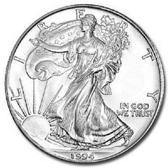 1994 P [PROOF] Coins American Silver Eagle Prices