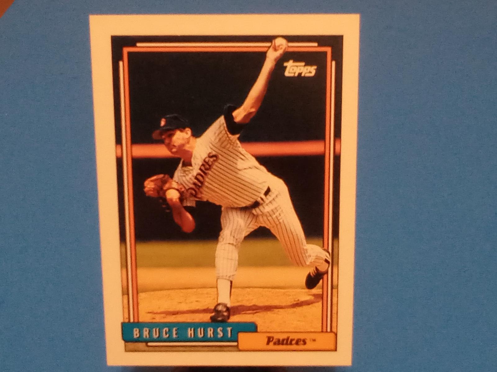 Bruce Hurst Ungraded 1992 Topps