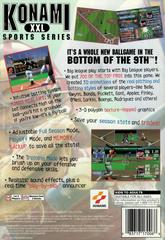 Back Cover | Bottom of the 9th [Long Box] Playstation