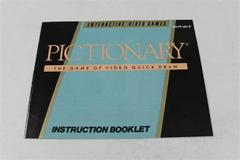 Pictionary - Manual | Pictionary NES