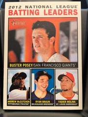 NL Batting Leaders #7 Baseball Cards 2013 Topps Heritage Prices