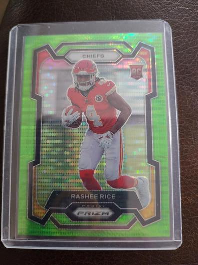 Rashee Rice Neon Green Pulsar Ungraded 2023 Panini Prizm