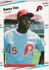 Danny Clay #U-108 Baseball Cards 1988 Fleer Update Prices