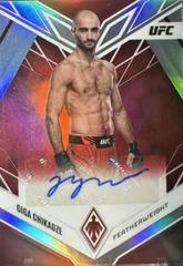 Giga Chikadze [Red] #PX-GGC Ufc Cards 2023 Panini Chronicles UFC Phoenix Autographs Prices