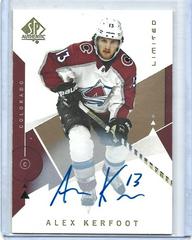 Alex Kerfoot [Limited Red] #66 Hockey Cards 2018 SP Authentic Prices