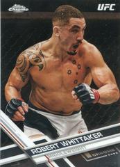 Robert Whittaker Ufc Cards 2017 Topps UFC Chrome Prices